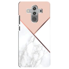 Мраморный чехол на Huawei Mate 10 Pro (VPrint) (Тройной мрамор)