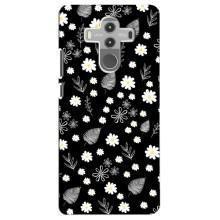 Чохли з тематикою "КВІТИ" на Huawei Mate 10 Pro (цвітіння на чорному)