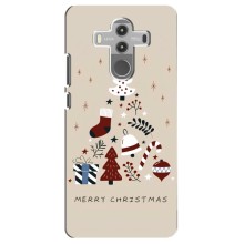 Рождественские Чехлы для Huawei Mate 10 Pro (VPrint) (Merry Christmas)