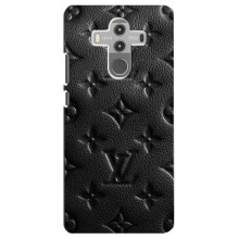 Текстурный Чехол Louis Vuitton для Хуавей Мейт 10 Про – Черный ЛВ