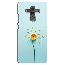 Чохли з квітами для Huawei Mate 10 (VPrint) (Жовта квітка)