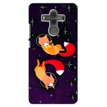 Чехлы с картинкой Лисички для Huawei Mate 10 (VPrint) (Лисички космонавты)