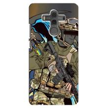 Чехлы с картинкой ЗСУ для Huawei Mate 10 (AlphaPrint) (Воин ВСУ)