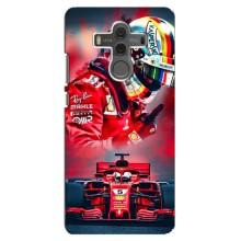 Чехлы с Машинами на Хуавей Мэйт 10 (VPrint) (Гонщик)
