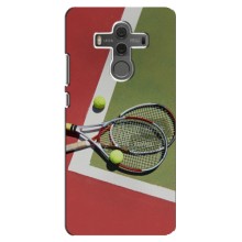 Чехлы с принтом Спортивная тематика для Huawei Mate 10 (Ракетки теннис)