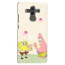 Чохол Губка Боб для Хуавей Мейт 10 – Патрік і Боб