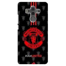 Чехол Манчестер Юнайтед для Хуавей Мэйт 10 (AlphaPrint) (лого МЮ)
