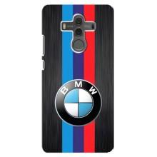 Чехол для Хуавей Мэйт 10 - с принтом БМВ (AlphaPrint) (Лого BMW)