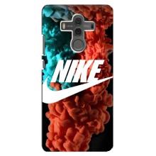 Чехол для Huawei Mate 10 - с принтом Найк (AlphaPrint) (Дымчатый найк)