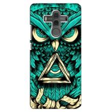 Чехол с птицами на Huawei Mate 10 (VPrint) (Сова с глазом)