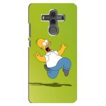 Чехол с Симпсонами для Huawei Mate 10 (VPrint) (Гомер Симпсон)