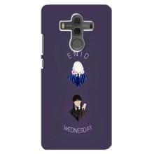 Чехлы Венсдей на Huawei Mate 10 Уэнсдей (AlphaPrint) (Уэнздей и подруга)