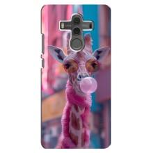 Чехол с принтом стильные животные для Хуавей Мэйт 10 (Стильный жирав)