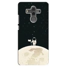 Космические Чехлы для Хуавей Мэйт 10 (VPrint) (На луне)