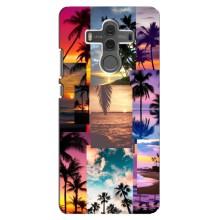 Силиконовый чехол с КАРТИНКАМИ лето для Huawei Mate 10 (AlphaPrint) (Летний отпуск)