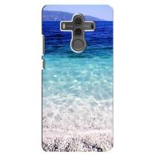 Силиконовый чехол с КАРТИНКАМИ лето для Huawei Mate 10 (AlphaPrint) (Море)