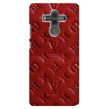 Текстурный Чехол Louis Vuitton для Хуавей Мейт 10 – Красный ЛВ
