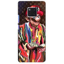 Брендновые Чехлы для Huawei Mate 20 Pro, LYa-l09, LYA-L29 - (PREMIUMPrint) (Mario LV)