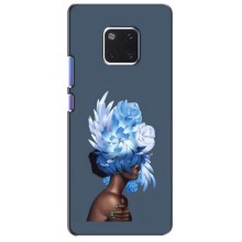 Чехлы (ART) Цветы на Huawei Mate 20 Pro, LYa-l09, LYA-L29 (VPrint) (Квіти на голові)