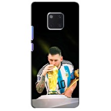 Чехлы для Huawei Mate 20 Pro, LYa-l09, LYA-L29 (Leo чемпион) (AlphaPrint) (Кубок Месси)