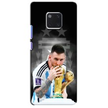 Чехлы для Huawei Mate 20 Pro, LYa-l09, LYA-L29 (Leo чемпион) (AlphaPrint) (Месси Чемпион)