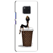 Чехлы Луи Витон для Huawei Mate 20 Pro, LYa-l09, LYA-L29 (AlphaPrint - LOUIS VUITTON) (кофе LOUIS VUITTON)