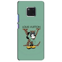 Чехлы Луи Витон для Huawei Mate 20 Pro, LYa-l09, LYA-L29 (AlphaPrint - LOUIS VUITTON) (Микки Маус LV)