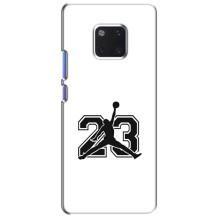 Чохли для Huawei Mate 20 Pro, LYa-l09, LYA-L29 - з картинкою JORDAN (AlphaPrint) – Jordan 23