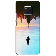 Чехол с человеком пауком для Huawei Mate 20 Pro, LYa-l09, LYA-L29 - (AlphaPrint) (Паук человек)