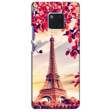 Чохол Ейфелева Вежа Huawei Mate 20 Pro, LYa-l09, LYA-L29 - (AlphaPrint) – Ейфелева Вежа