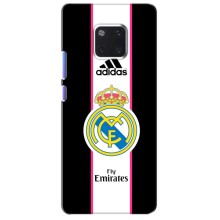 Чехол для Huawei Mate 20 Pro, LYa-l09, LYA-L29 с принтом (Лого Real Madrid)