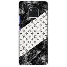 Чохол Стиль Louis Vuitton на Huawei Mate 20 Pro, LYa-l09, LYA-L29 (LV на білому)