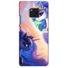Чехол Unicorn на Huawei Mate 20 Pro, LYa-l09, LYA-L29 (Единорожки на тучках)