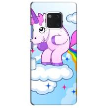 Чехол Unicorn на Huawei Mate 20 Pro, LYa-l09, LYA-L29 (Радуга единорожка)