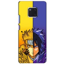 Купить Чехлы на телефон с принтом Anime для Хуавей Мейт 20 Про – Naruto Vs Sasuke