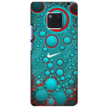 Силиконовый Чехол на Huawei Mate 20 Pro, LYa-l09, LYA-L29 с картинкой Nike (Найк зеленый)