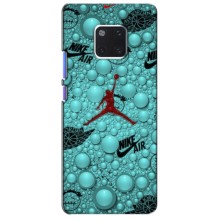 Силиконовый Чехол Nike Air Jordan на Хуавей Мейт 20 Про – Джордан Найк