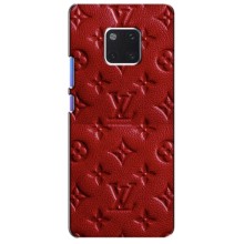 Текстурный Чехол Louis Vuitton для Хуавей Мейт 20 Про – Красный ЛВ
