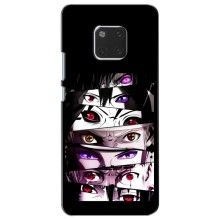 Чехлы Персонажи Аниме Наруто для Huawei Mate 20, HMA-L09, HMA-L29 (AlphaPrint) – Глаза Anime