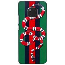 Чехлы ГУЧЧИ для Хуавей Мейт 20 (AlphaPrint) (Gucci змия)