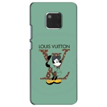 Чехлы Луи Витон для Huawei Mate 20, HMA-L09, HMA-L29 (AlphaPrint - LOUIS VUITTON) (Микки Маус LV)