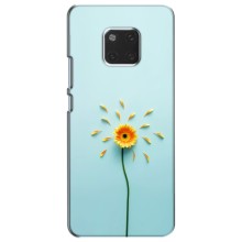 Чохли з квітами для Huawei Mate 20, HMA-L09, HMA-L29 (VPrint) (Жовта квітка)