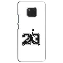 Чехлы для Huawei Mate 20, HMA-L09, HMA-L29 - с картинкой JORDAN (AlphaPrint) (Jordan 23)