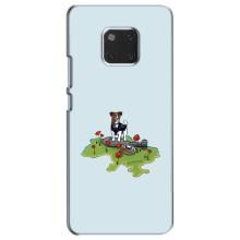 Чехлы с картинкой собаки Патрон для Huawei Mate 20, HMA-L09, HMA-L29 (AlphaPrint) (Сапер Пес)