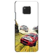 Чехлы с Машинами на Хуавей Мейт 20 (VPrint) (Гоночные Тачки)