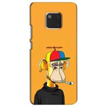 Чехлы с Обезьянами NFT для Huawei Mate 20, HMA-L09, HMA-L29 (AlphaPrint) (Скучающая Обезьяна NFT)