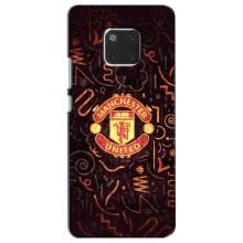 Чехол Манчестер Юнайтед для Хуавей Мейт 20 (AlphaPrint) (эмблема МЮ)