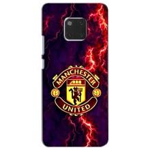 Чехол Манчестер Юнайтед для Хуавей Мейт 20 (AlphaPrint) (огненный Манчестер)