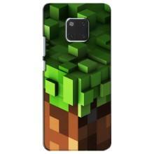 Чехол Майнкрафт на Huawei Mate 20, HMA-L09, HMA-L29 (AlphaPrint) Minecraft (текстура Майнкрафт)