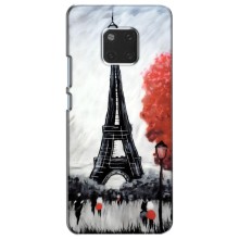 Чохол Ейфелева Вежа Huawei Mate 20, HMA-L09, HMA-L29 - (AlphaPrint) (Вежа в Парижі)